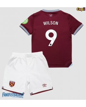 West Ham United Callum Wilson #9 Echipament de Fotbal Replică 2025-26 Copii Acasa (+ Șorturi)